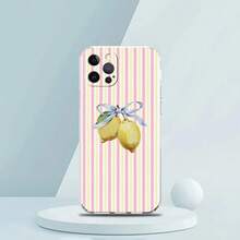 Funda de teléfono transparente de TPU suave con diseño de árbol, pato y flor de limón para iPhone 17 16 15 14 13 12 11 Pro Max Plus 17 AIR Shell - B5 - Ver 9