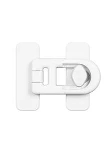 2pcs/1pc No Drill Adhesive Fridge Door Lock - Suitable For Refrigerator & Oven Doors - Safety Lock With Strong Sticky Tape, No Damage Fastener - Multicolor - View 19