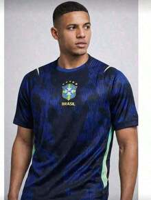 Brazil 2026 Jersey - Very Beautiful - New Release - Buy Yours Now! - 寶藍色 - 查看 3