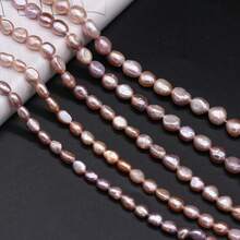 1 Strand 36cm Natural Freshwater Pearls Purple Nugget Pearl Beads For Jewelry Making DIY Women Men Necklace Bracelets Handicrafts Accessories - Nugget Pearl - View 9