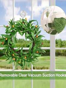 Transparent Plastic Suction Cup Hooks - Strong Support, Waterproof And Durable - Suitable For Windows, Glass, Shower, Bathroom And Kitchen Walls - Suitable For Daily Use, Holidays, Parties And Carnival Decorations - White - View 4
