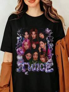 Women T-Shirts - Black - View 6