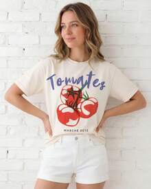 Women T-Shirts - White - View 4