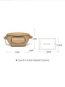 Michael Kors Túi đeo hông/túi thắt lưng MK Maisie đa năng, tiện dụng cho người đi làm. - Lạc đà - Xem 7
