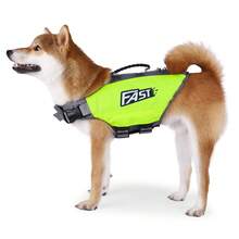 Dog Life Jacket With Reflective Stripes, Adjustable High Visibility Dog Life Vest Ripstop Dog Lifesaver Pet Life Preserver With High Flotation Swimsuit For Small Medium And Large Dogs - Multicolor - View 10