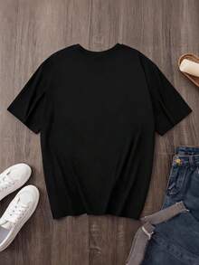 Women T-Shirts - Black 9 - View 2