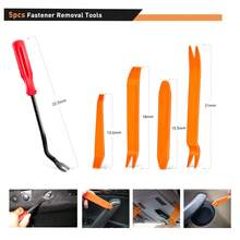 waywe GOOACC 845Pcs Car Push Retainer Clips Auto Fasteners Assortment 24 Most Popular Sizes Nylon Bumper Fender Rivets With 10 Cable Ties And Fasteners Remover For GM F-Series Luxury Japanese Vehicle Odyssey Chrysler X-Trail - B - View 4