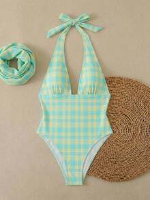 Women Two-Piece Outfits - Goose Yellow - View 3