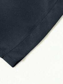 Men's Spring/Autumn Multi-Pocket Cargo Straight Leg Pants, Solid Color Loose Fit, Versatile For Fitness, Commuting And Sports - Grey - View 5