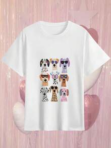 Women T-Shirts - White - View 3