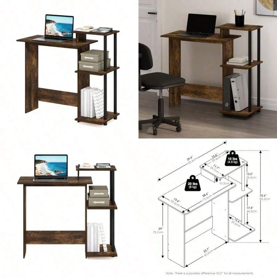 Roller Computer Table - / - View 1