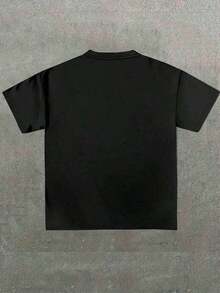 Men's Summer T-Shirt, Deftone Sub-Tonal Heavy Metal Band, (1 Piece) 100% Cotton, Casual Print, Crew Neck, Short Sleeve, Cotton T-Shirt, Gift, Summer, Unisex, 100% Pure Cotton Summer Party T-Shirts - 黑色3 - 查看 11