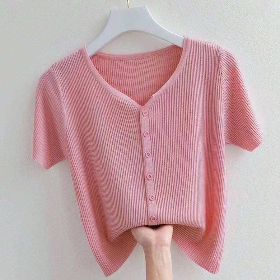 Women Lightweight Cardigans - Skin Powder - View 1