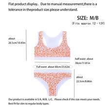 SIETEROSA SIETE ROSA 6 Pack Teen Girls Underwear Set, Cotton Breathable Comfortable Panties For Ages 10-14, Everyday Briefs - Multicolor - View 8