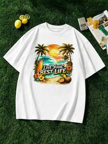 Men T-Shirts - White - View 1