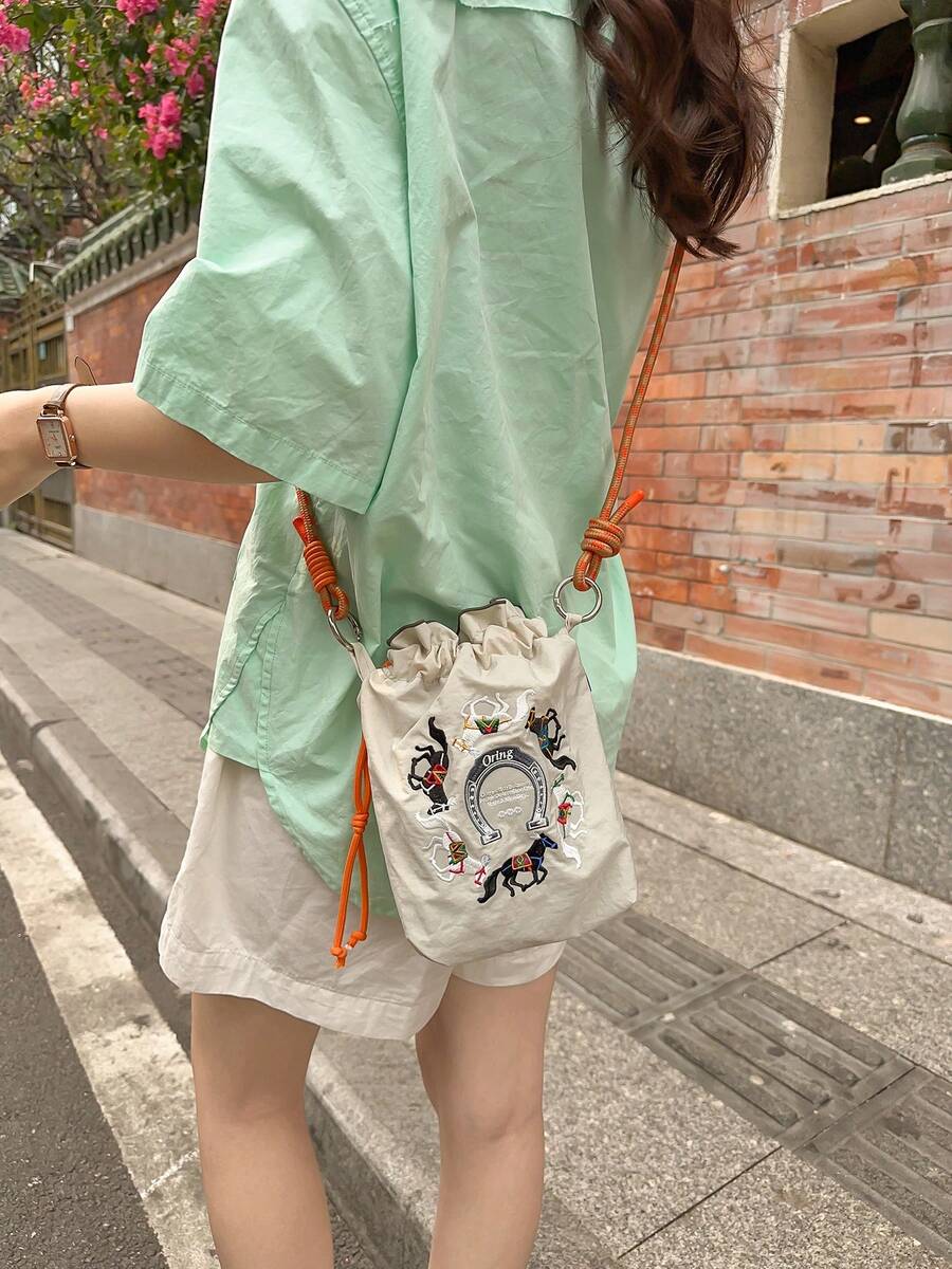 女士迷你单肩斜挎手机包,通勤必备 - 彩色 - 查看 1