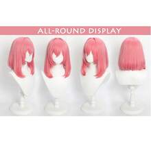 Yewell Pink Wig Cosplay Wig Role-Playing Headgear Daily Series Japanese Cosplay Headgear Series Multi-Style Interpretation Of Cartoon Anime Suitable For Private Parties Daily Role-Playing Halloween - Pink - View 6