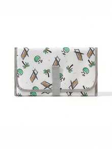 1pc Foldable Portable Baby Diaper Changing Pad, Multifunctional Diaper Changing Station - Multicolor - View 10