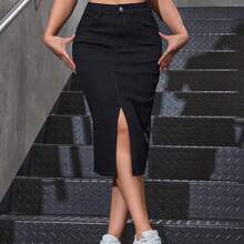Women Denim Shorts - Negro01 - View 8