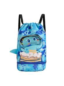 New Creative Swimming Bag For Boy And Girl, Dry And Wet Separation Clothes Storage Bag, Sports Portable Swimming Travel Shoulder Bag Storage Bag - Multicolor - View 10
