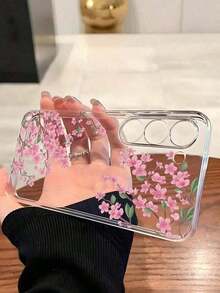 11-Piece Soft Watercolor Bindweed Flower Phone Case, Compatible With Huawei Honor, Compatible With Redmi, Compatible With Galaxy A04e/12/A13/A14/A34/A50/A52/A53/A54/S21/S22/S23/S24/S25/S25Ultra, 6A/7A/8A, 12T/13T, International Version, Not The Domestic Version - 款式 4(1 件) - 查看 3