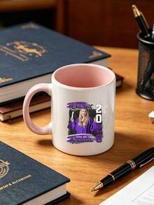 Customized Graduation Mug, Can Customize Photo & Text, 2026 Graduation Commemorative Colored Ceramic Cup, Personalized Graduation Commemorative Mug - Multicolor - View 35
