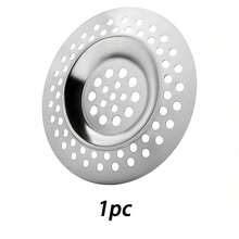 2 Packs Heavy Duty Stainless Steel Sink Strainer Plugs - Anti-Rust Metal Drain Protectors With Hair Catcher For Kitchen And Bathroom Sinks, Bathtub, Shower - Home Essentials Drain Cover Filters - Porous - View 8