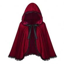 Cosplay Clothing - Burgundy (white Trim) 60cm - View 5