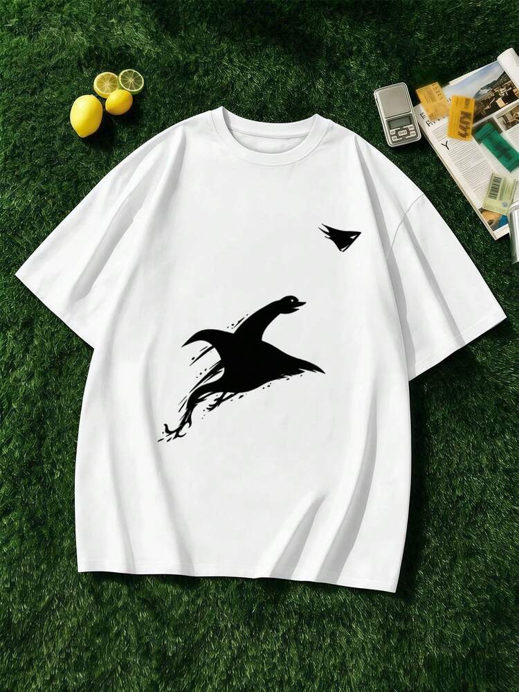 Men T-Shirts - 白色 - 查看 1