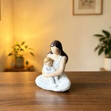 1件树脂工艺品摆件，家居装饰，适用于门厅、礼品、室内外露台、卧室、书房、客厅、橱柜、电视柜、梳妆台等。 - 1PC - 查看 10
