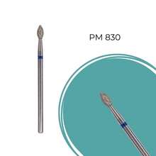 Broca Ponta Diamantada Conica Topo Chama PM 830 Brilho - Prata - Visão 3
