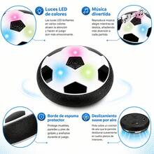Floating Soccer Ball With LED Light And Music, Interactive Electric Toy For Children, Practical And Fun For Indoor Use - Green - View 5