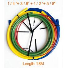 4件套1.8米柔性铜管弯管工具组，适用于1/4英寸、1/2英寸、3/8英寸、5/8英寸HVAC系统铜/铝管的安装和维修，PE塑料弯管器有效防止变形、开裂和断裂。 - 180萬 - 查看 13