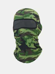 1pc Children's Solid Color Balaclava - Sun Protection Breathable Full Face Mask, Suitable For Cycling And Outdoor Sports - 1PC - View 25