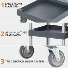 Cleaning Cart & Accessories - Basic Model - View 2