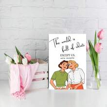 1Pc Funny Birthday Card For A Woman, Her Sisters, Best Friend Card Gift, Caring, Humorous, Lady - View 8