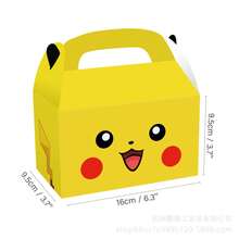 8pcs Cartoon Character Party Gift Box Set, Themed With Handle Paper Box, Suitable For Birthday Parties, Candy Distribution & Gift Boxes - Multicolor - View 5