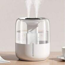 6.8L Humidifier Large Capacity Dual Spray, USB Home Silent Air Humidifier Desktop Humidifier, Air Atomizer Bedroom Large Capacity Sprayer, Desktop Office Humidifier Light Aromatherapy Machine Gift - Mist - View 3