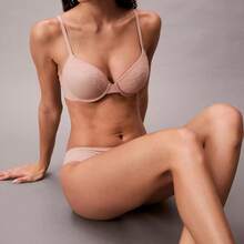 Calvin Klein Perfectly Fit Lace Lightly Lined Full Coverage Bra QF8443 Underwear  Women  Bras + Bralettes Underwear Sleepwear - Tuyết tùng - Xem 2