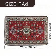 1 pieza Alfombra para mascotas con patrón de arte graffiti, alfombra de cama para perros, alfombra para mascotas con diseño de dibujos animados, alfombra de descanso para mascotas, lavable a máquina, adecuada para todas las estaciones - Multicolor - Ver 6