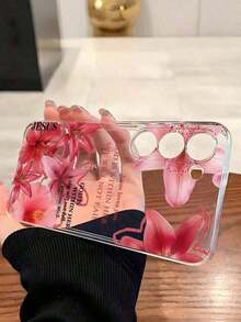 11-Piece Soft Watercolor Bindweed Flower Phone Case, Compatible With Huawei Honor, Compatible With Redmi, Compatible With Galaxy A04e/12/A13/A14/A34/A50/A52/A53/A54/S21/S22/S23/S24/S25/S25Ultra, 6A/7A/8A, 12T/13T, International Version, Not The Domestic Version - 款式 6(1 件) - 查看 3