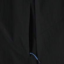 adidas 休閒戶外舒適舒爽純色連帽黑色夾克男款KR2511 - 黑色 - 查看 4