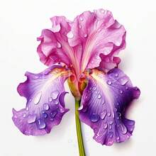 Semillas de Flores David's Garden, Iris Nativo Americano Silvestre, 100 Semillas - 8 - Ver 7