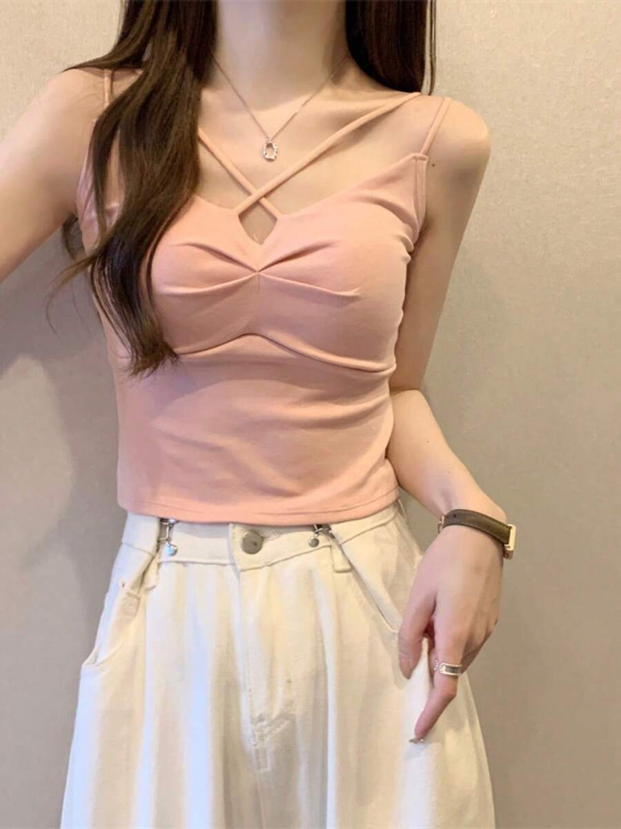 Women Tops - Pink - View 1