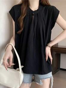 Women Blouses & Shirts - Black - View 1
