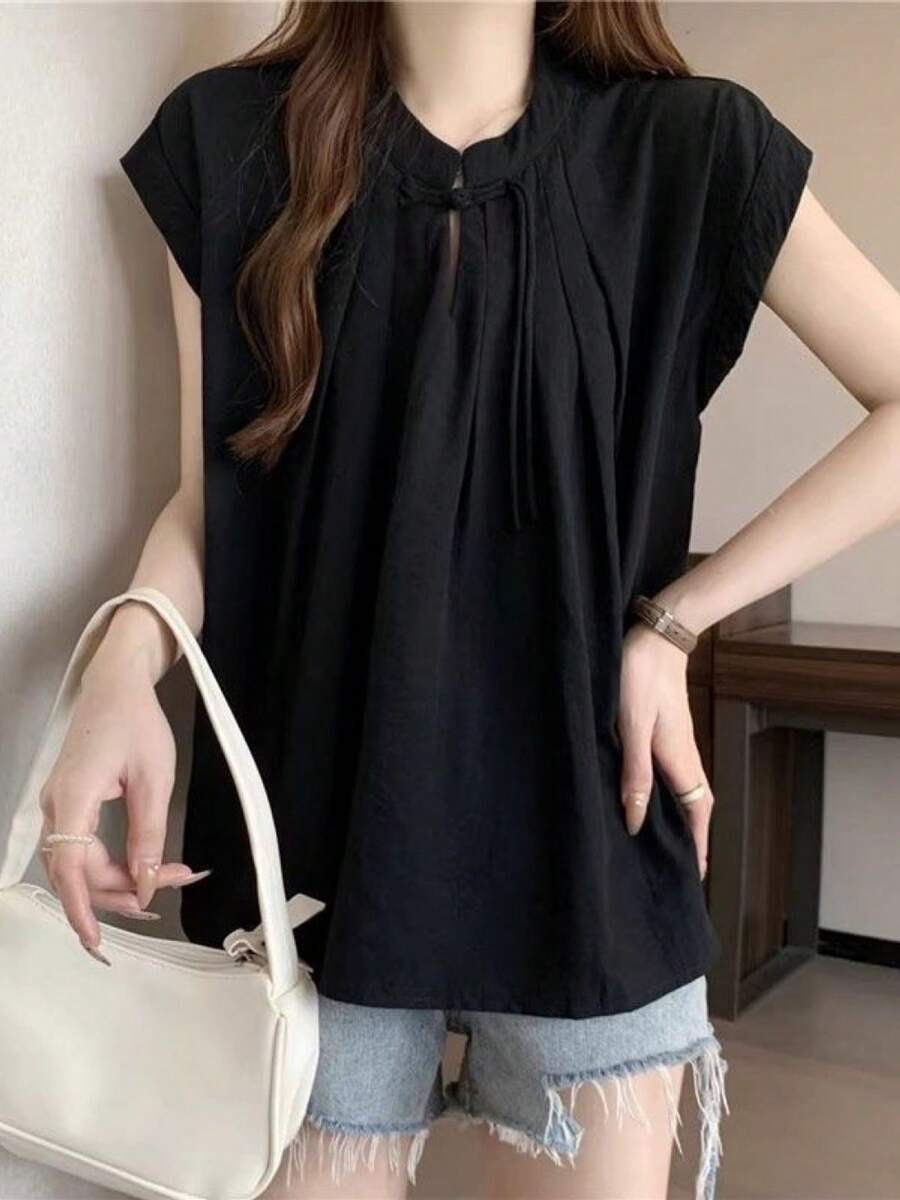 Women Blouses & Shirts - Black - View 1