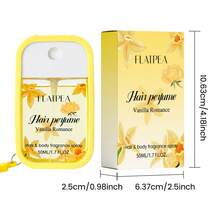 50ml (1.7oz) 身體毛髮香水噴霧，卡片香水，香草浪漫香調，柑橘麝香，玫瑰香調，奶油巧克力麝香，身體毛髮香氛噴霧，多種香調融合，香草奶油風味，情人節、父親節禮物，節日禮物，適合家人和朋友，家居用品，日常使用，約會、派對、工作及其他場合 - 香草浪漫 - 查看 9