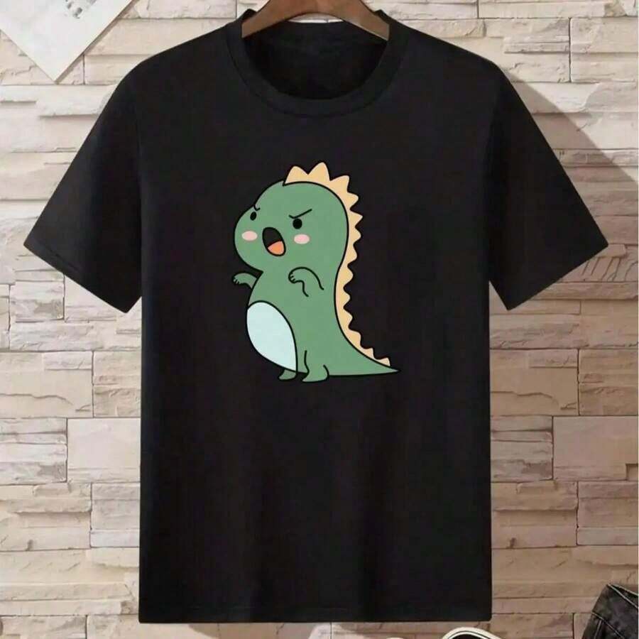 2026 Women's Cotton T-Shirt Casual Quality Cool Black T-Shirt, Soft And Comfortable Fabric, Graphic Style Short Sleeve With Unique Design, Anime Lovers And Daily Fashion, Excellent Gift For Friends And Family, For Casual Use XWNB Unisex Basic T-Shirt - 杏 - 查看 1