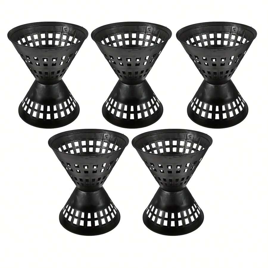 5pcs Plastic Bouquet Fixing Tools Packaging Material Flower Bag Material Floral Supplies Black Lining Packaging Equipment Plastic Fixer - View 1