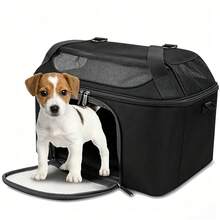 Large Soft Cat Pet Carrier Bag, Foldable Small Dog Backpack, TSA Approved For Air Travel, Pet Transport Carrier For Pets Under 20 Lbs - Multicolor - View 11
